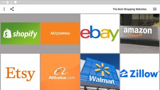 The Best Shopping Websites screenshot 1