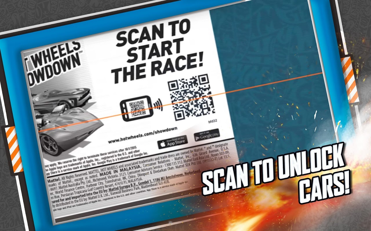 hot wheels scan and race