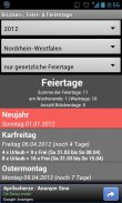 Brücken-, Feier- & Ferientage screenshot 0