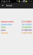 Land Area Calculator screenshot 2