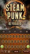 Steampunk Keyboard Theme screenshot 0