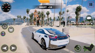 Car Drive & Drift Simulator i8 screenshot 9