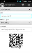 WiFi Barcode screenshot 0