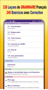 Grammaire Français + Exercices screenshot 3