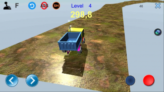 Hill climb truck - racing car. screenshot 5