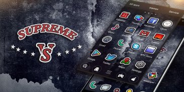 SUPREME GO Launcher Theme screenshot 4