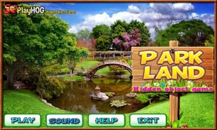 New Free Hidden Objects Games Free New Park Land screenshot 1