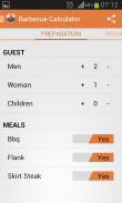Barbecue Calculator screenshot 1