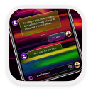 Sparkle Color Sms Theme