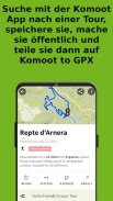 Komoot to GPX screenshot 2