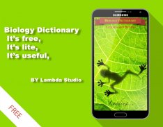 Biology Dictionary - Offline screenshot 0