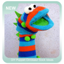 DIY Puppet Dinosaur Sock Ideas