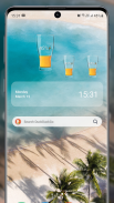 Beer Drinking Battery Widget screenshot 0