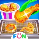 Fast Food Game-Yummy Food Cooking Stand Icon