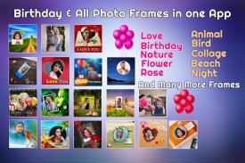 Birthday Photo Frame Maker App screenshot 8