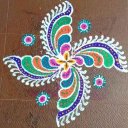 Unique Rangoli Design 2017