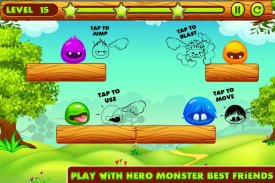Monster World Physics Game screenshot 1