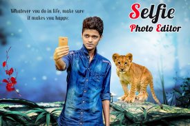 Selfie Photo Editor screenshot 1