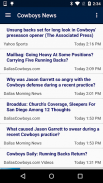 Football News - Cowboys edition screenshot 1