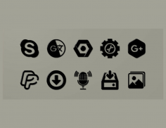 Black-PD Icon Pack screenshot 7