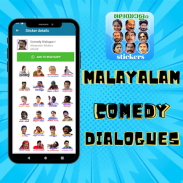 Malayalam WAStickers for Chat screenshot 3
