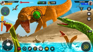 Permainan Menembak Dinosaur screenshot 6