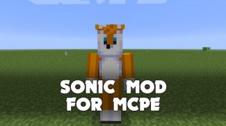 Sonik Mod for Minecraft PE & Hedgehog Map screenshot 3