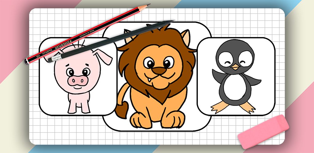 Download do APK de Como desenhar animais fofos para Android