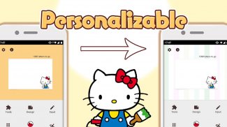 แผ่นจดบันทึก Hello Kitty Memo screenshot 4