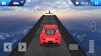 असंभव ट्रैक पर कार रेसिंग screenshot 4