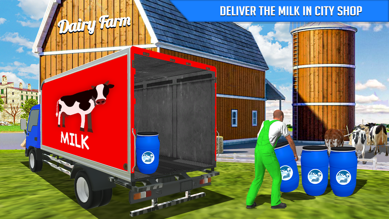 Milk Van Delivery Simulator - APK Download for Android | Aptoide