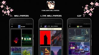 Pixelwave Wallpapers 🌊(Live Walls & Pixel Editor) screenshot 8
