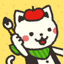 Cat Painter Icon