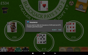 Multi Hand Blackjack screenshot 9