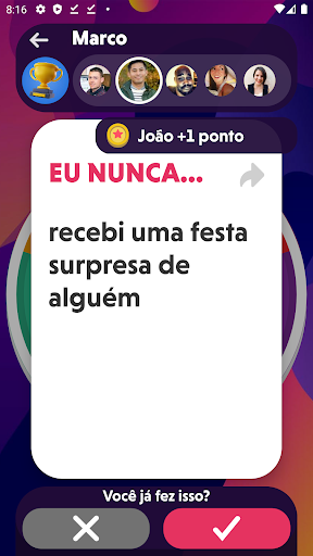 Eu Nunca: Jogo Pesadão! – Apps no Google Play