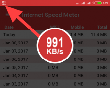 Internet Speed Meter Real screenshot 4