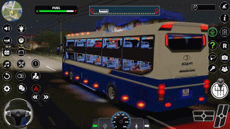 Modern Heavy Bus Coach 3D screenshot 4