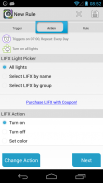 AutomateIt LIFX Plugin screenshot 5