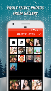 Photo to Video Converter with Christmas Songs screenshot 5