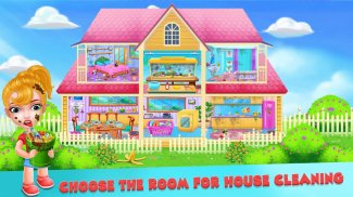 Evde temiz - kızlar ev temizleme oyunu mu screenshot 3