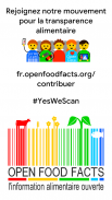 Open Food Facts (Scan de produits) screenshot 1
