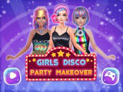 Disco Party Dancing Princess Games - Prom Night screenshot 1