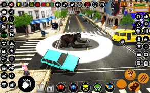 Angry Gorilla Rampage: Thành phố Mad King Kong screenshot 0