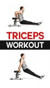 Triceps Workout - 30 Effective Triceps Exercises screenshot 1