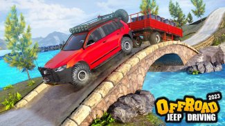 Offroad Jeep Car Driving Game screenshot 3