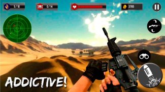Desert Sniper Special Forces 3D Shooter FPS Game screenshot 11