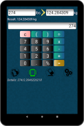 lbs kg Convertor de greutate screenshot 10