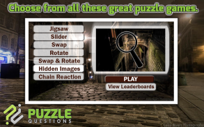 Old Edinburgh Free Puzzle screenshot 0