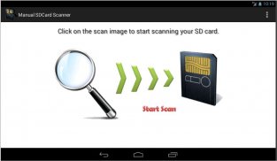 Manually Scan SD Card / Media screenshot 1