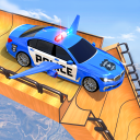 Police Flying Car Stunt Game